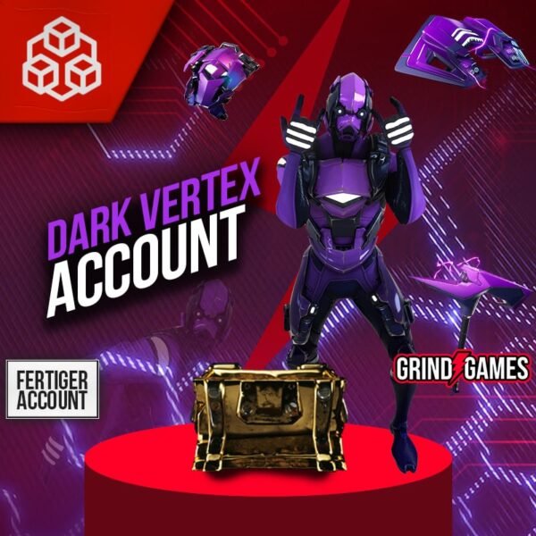 dark vertex fortnite account skin