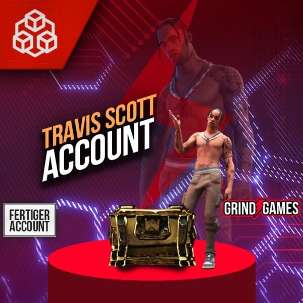 travis scott fortnite account