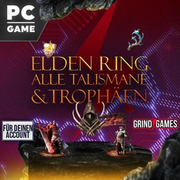 Elden Ring Alle Talismane & Trophäen PC