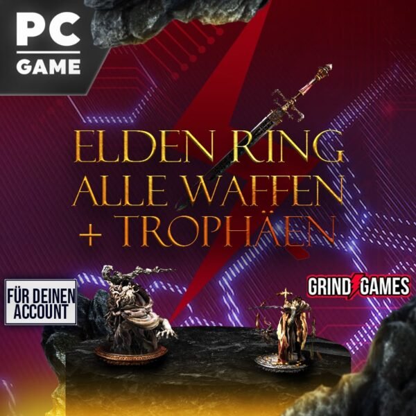 Elden Ring Alle Waffen & Trophäen PC