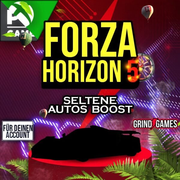 Forza Horizon 5 seltene Autos Boost + EXTRAS PC/Xbox