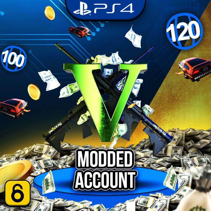 GTA - PS4 Modded Account