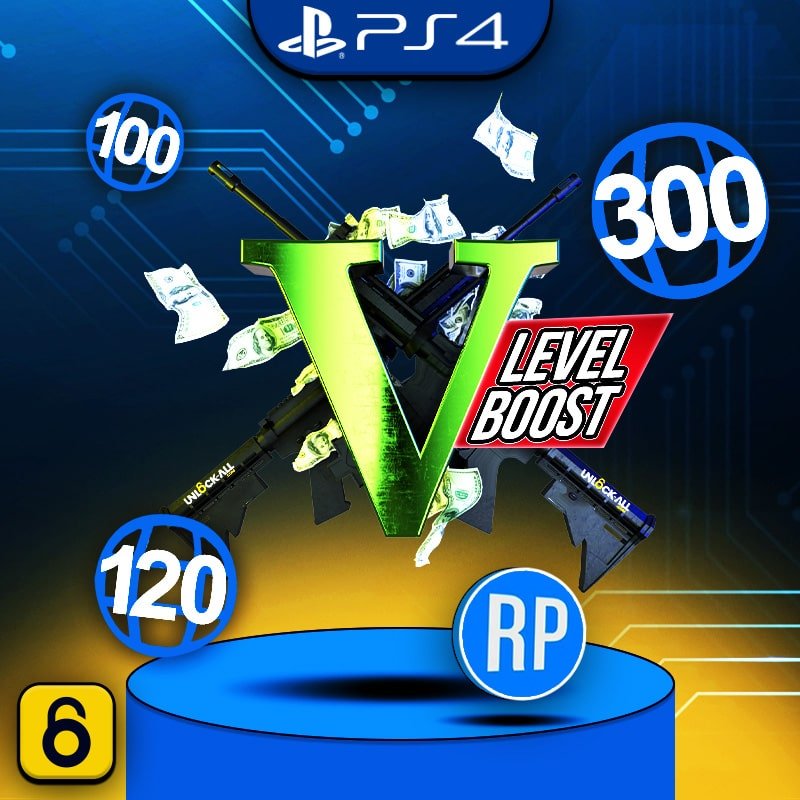 GTA - PS4 Rank Boost