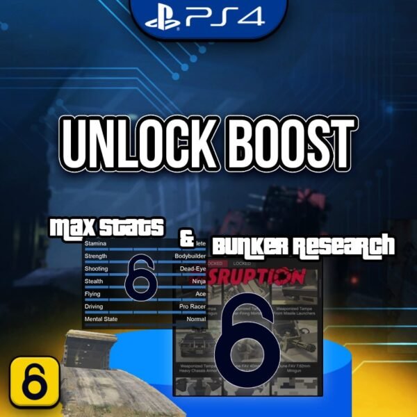 GTA - PS4 Unlock Boost