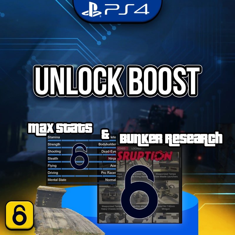 GTA - PS4 Unlock Boost
