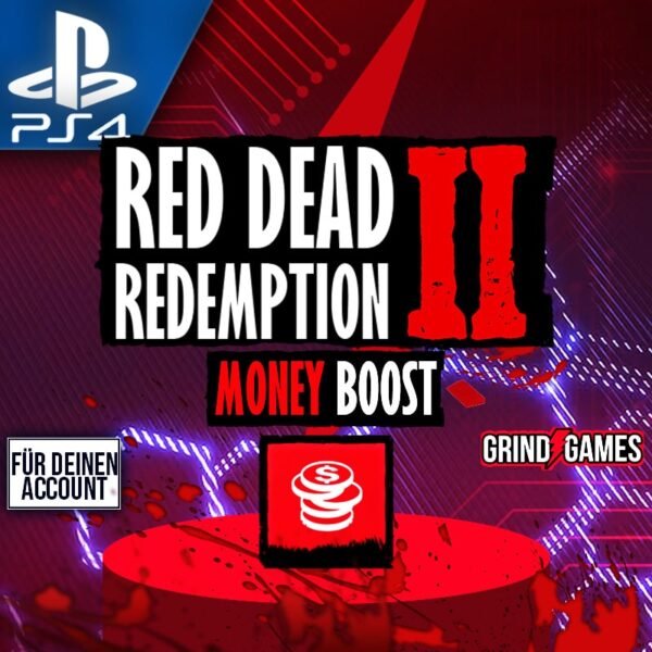 RDR 2 Geld Boost $ + Gold Premium Account PS4/5