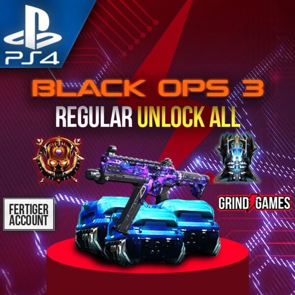 CoD BO3 - Regular Unlock All Account Boost