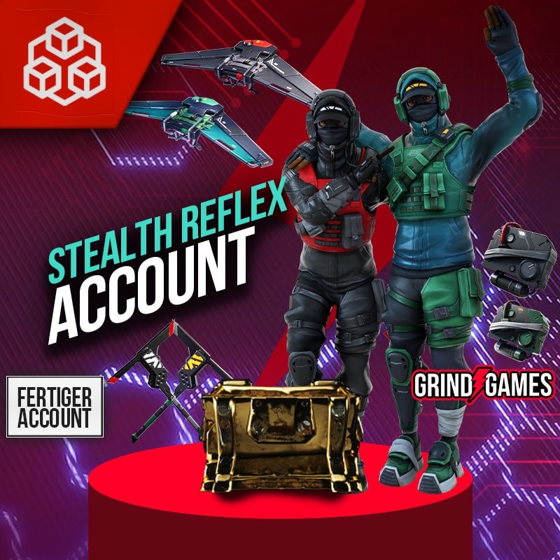 Fortnite Account - Stealth Reflex Skin - Fortnite
