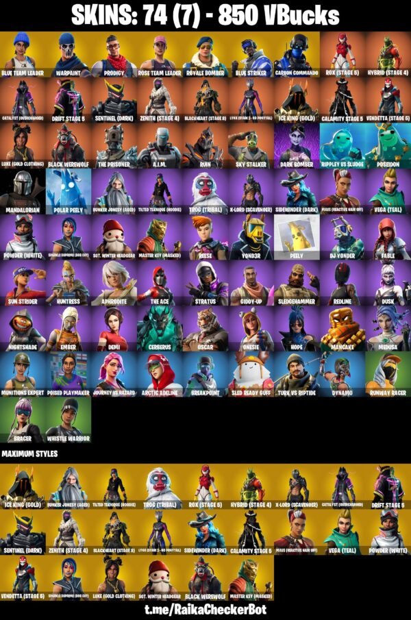 Fortnite OG Account - 74 Skins | OG STW | Royale Bomber | Prodigy – Bild 2