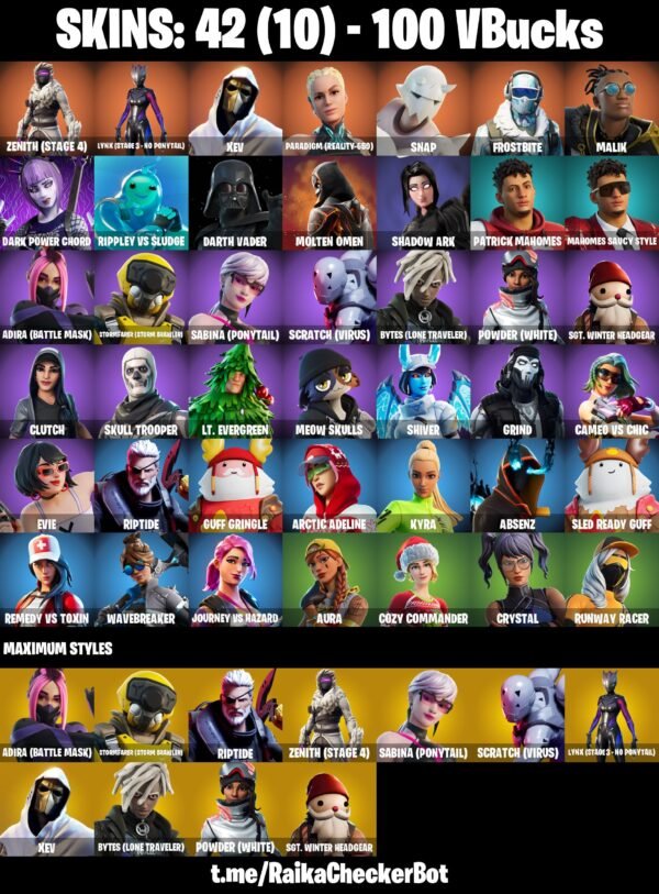 Fortnite OG Account - 42 Skins | Zenith | Lynx | Fusion – Bild 2