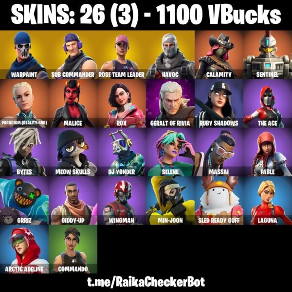 Fortnite OG Account - 26 Skins | OG STW | Havoc | Calamity | Sentinel – Bild 2