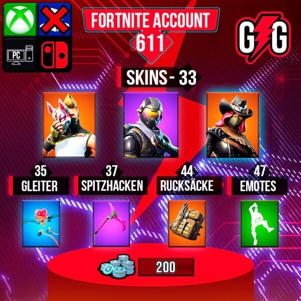 Fortnite OG Account - 33 Skins | Rogue Agent | Calamity | Drift