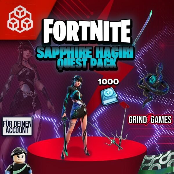 Fortnite Sapphire Hagiri Quest Pack