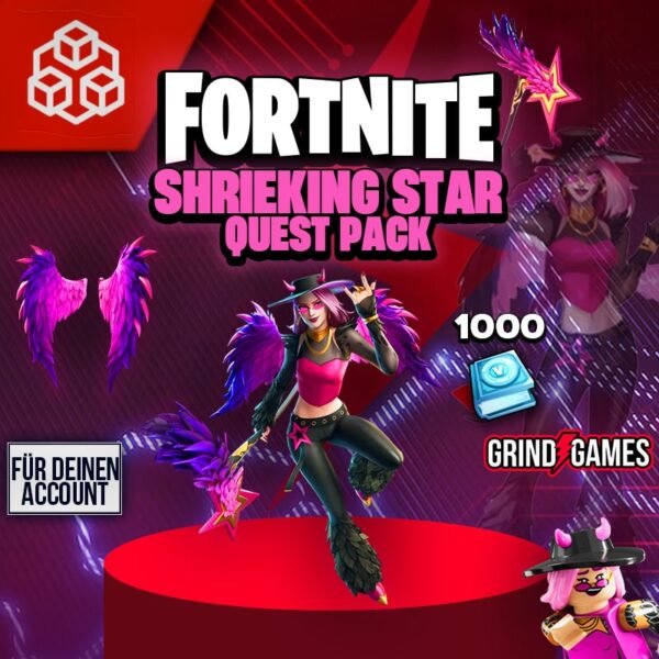 Fortnite Shrieking Star Quest Pack