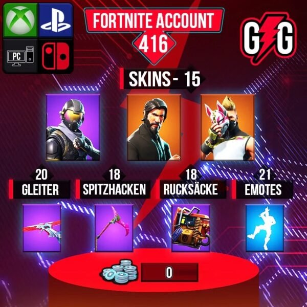 Fortnite OG Account - 15 Skins | The Reaper | Rogue Agent | Drift