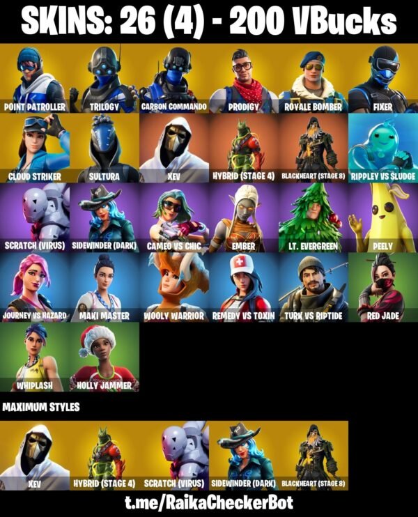 Fortnite OG Account - 26 Skins | Trilogy | Royale Bomber | Prodigy – Bild 2