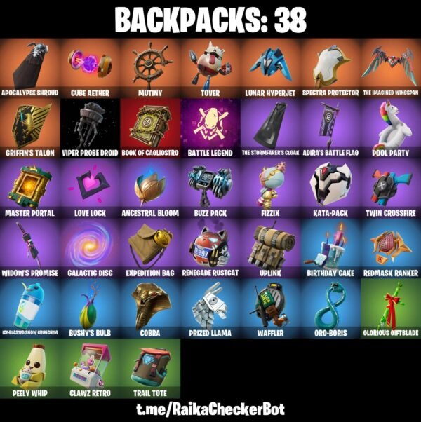 Fortnite OG Account - 34 Skins | Galaxy | Master Chief | Hybrid | Calamity | Blackheart – Bild 4