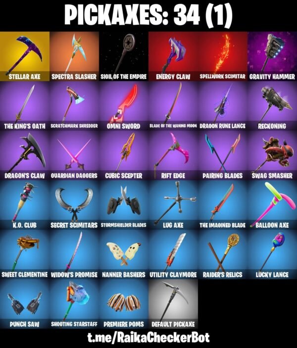 Fortnite OG Account - 34 Skins | Galaxy | Master Chief | Hybrid | Calamity | Blackheart – Bild 6