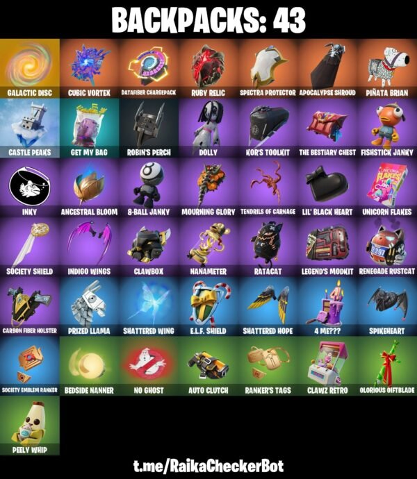 Fortnite OG Account - 43 Skins | Galaxy | Torin | Carnage – Bild 5