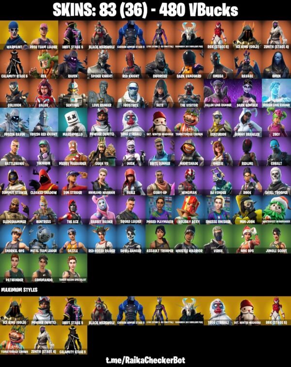 Fortnite OG Account - 83 Skins | OG STW | Drift | Carbide – Bild 2