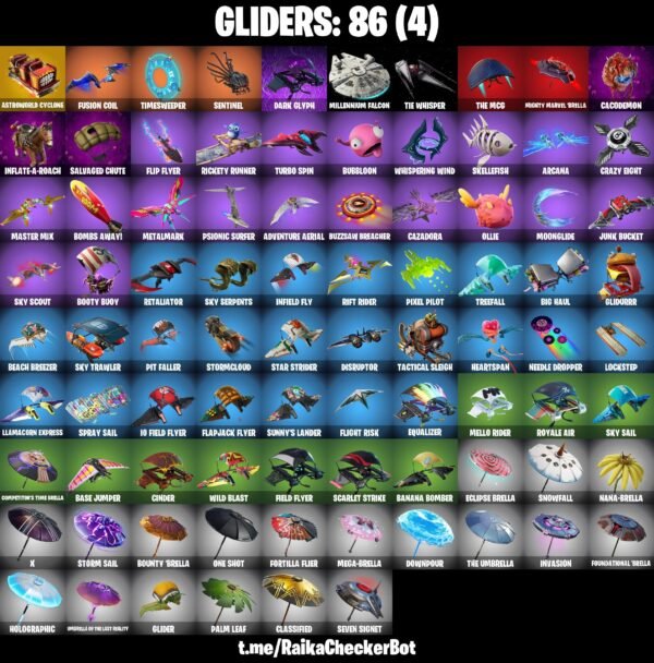 Fortnite OG Account - 103 Skins | Gold Midas | Gold Brutus | Prodigy | Rogue Spider Knight | Surf Strider – Bild 3