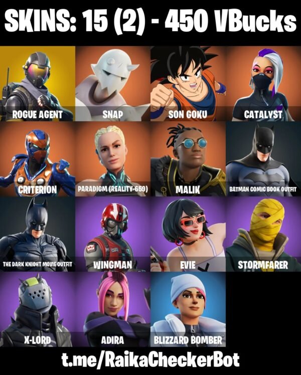 Fortnite OG Account - 15 Skins | Rogue Agent | Snap | Malik – Bild 6