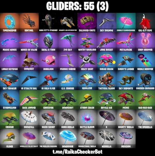 Fortnite OG Account - 61 Skins | Rogue Agent | Calamity | Blackheart – Bild 5