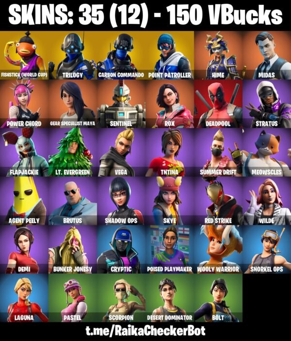 Fortnite OG Account - 35 Skins | Trilogy | Midas | Deadpool – Bild 2