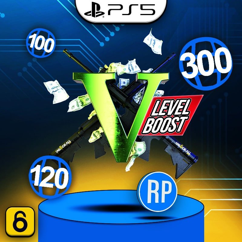 GTA - PS5 Rank Boost