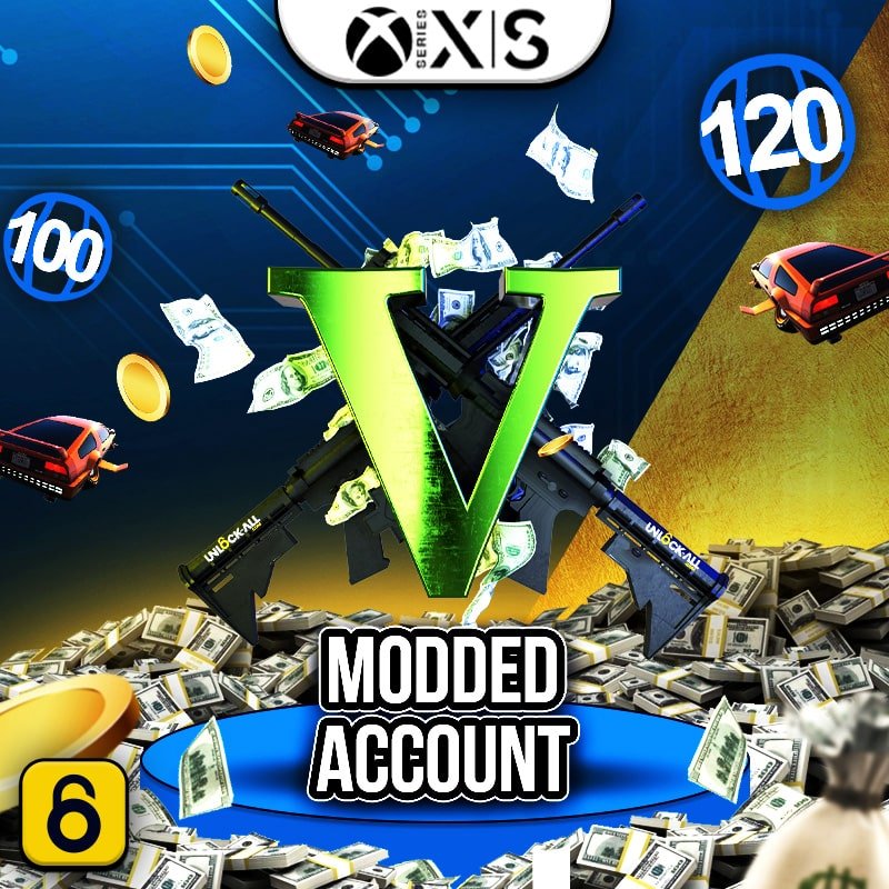 GTA - Xbox Series Modded Account